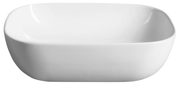 Aqualine Aqualine, Chiuvetă de blat ceramică, 46x34 cm, alb, 46341