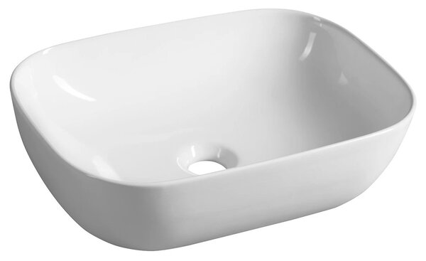 Aqualine Aqualine, Chiuvetă de blat ceramică, 46x34 cm, alb, 46341