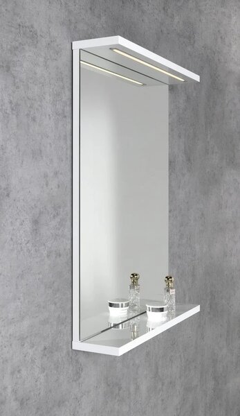 Aqualine Aqualine, oglindă KORIN STRIP cu iluminare LED 50x70x12cm, KO395S