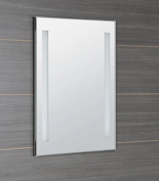 Aqualine Aqualine, oglinda retroiluminata cu LED 50x70cm, buton comutator, ATH5