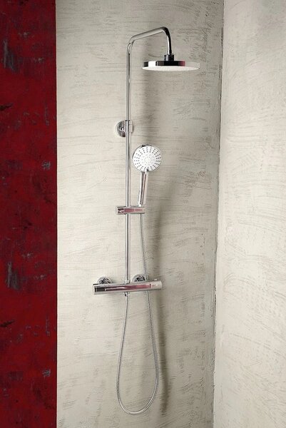 Aqualine Aqualine, coloana de dus LIGA cu robinet termostatic, crom, SL533