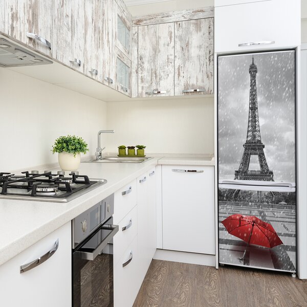 Autocolant pe frigider turnul Eiffel