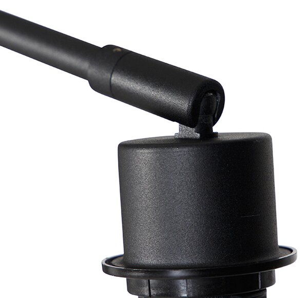 Lampa de podea moderna neagra ajustabila - Editor