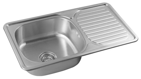 Aqualine Aqualine, Chiuveta inox 76x18x42cm, AQ7642B