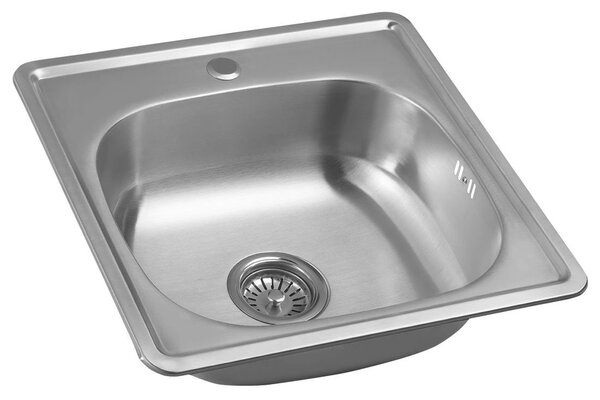 Aqualine Aqualine, Chiuveta inox 48x18x48cm, AQ4848B