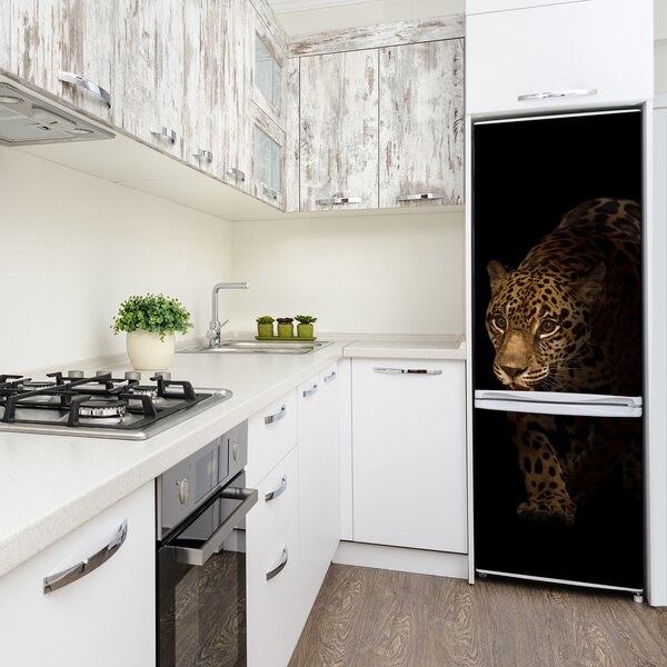 Autocolant pe frigider Jaguar