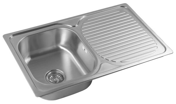 Aqualine Aqualine, Chiuveta inox 78x18x48cm, AQ7848B