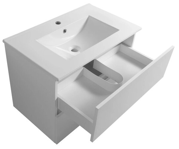 Aqualine Aqualine, dulap pentru chiuveta PANEDA 74,5x55x45,2cm, alb, PN275