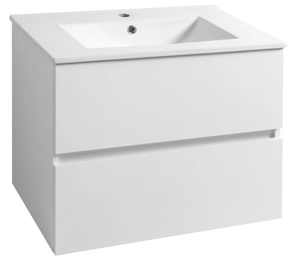 Aqualine Aqualine, dulap pentru chiuveta PANEDA 69,5x55x45,2cm, alb, PN270