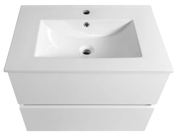 Aqualine Aqualine, dulap pentru chiuveta PANEDA 69,5x55x45,2cm, alb, PN270