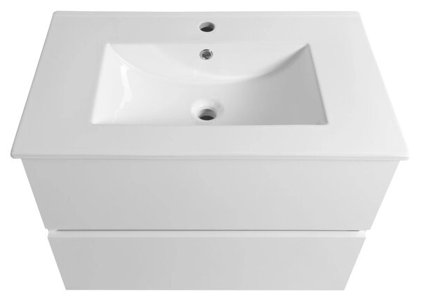Aqualine Aqualine, dulap pentru chiuveta PANEDA 74,5x55x45,2cm, alb, PN275
