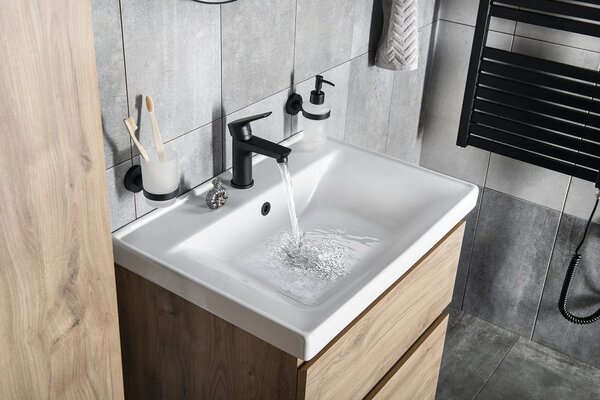 Aqualine Aqualine, suport SAMBA cu perie toaleta si suport hartie igienica, crom, SB131