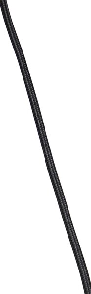 Lampă suspendată cu abajur din catifea păun cu auriu 40 cm - Combi