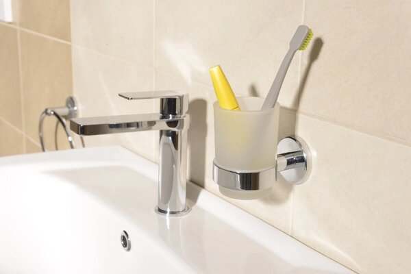 Aqualine Aqualine, suport SAMBA cu perie toaleta si suport hartie igienica, crom, SB131