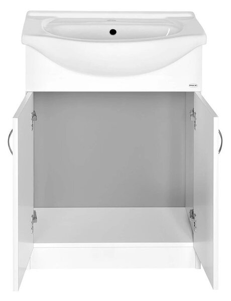 Aqualine Aqualine, Dulap chiuveta SIMPLEX ECO 65 cu chiuveta 63x83,5x30,7cm, SIME650