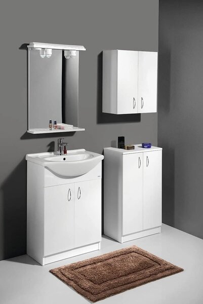 Aqualine Aqualine, dulap suspendat SIMPLEX ECO 60x60x24cm, SIME535