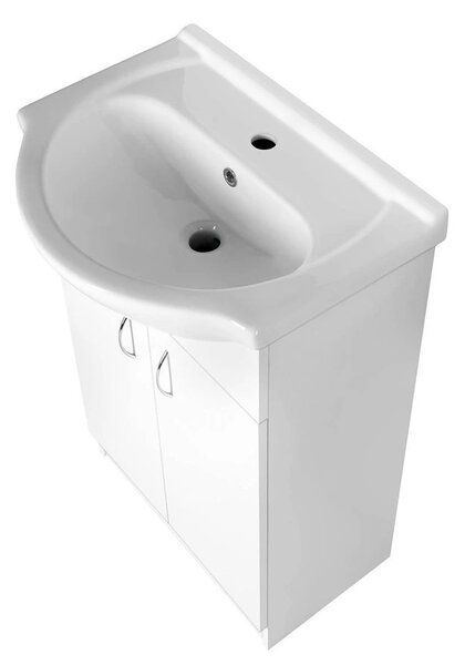 Aqualine Aqualine, Dulap chiuveta SIMPLEX ECO 50 cu chiuveta 47x83,5x29cm, SIME500