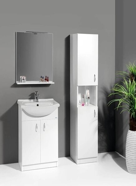Aqualine Aqualine, dulap înalt SIMPLEX ECO 30x180x30cm, SIME320
