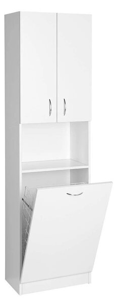 Aqualine Aqualine, dulap înalt SIMPLEX ECO cu coș 50x180x30cm, SIME510