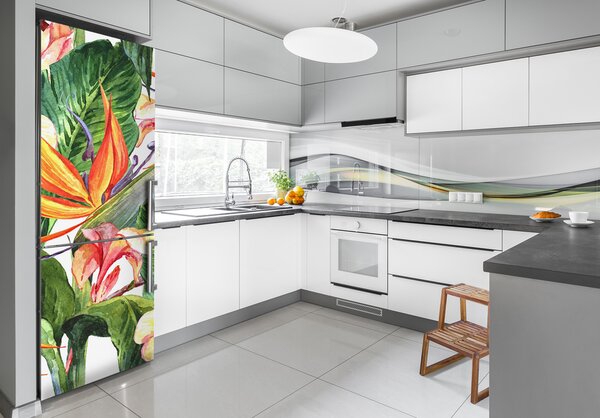Foto Autocolant pentru piele al frigiderului model Hawaii