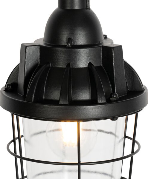 Set de 3 lămpi suspendate industriale negre - Cabin