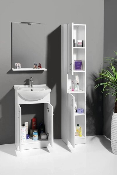 Aqualine Aqualine, dulap înalt SIMPLEX ECO 30x180x30cm, SIME320