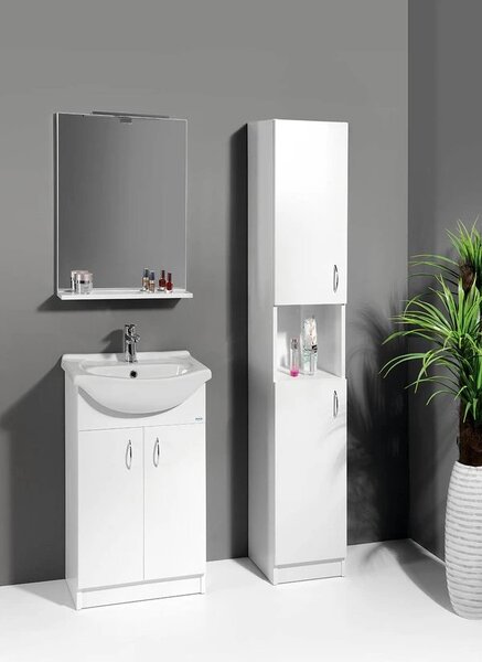 Aqualine Aqualine, dulap suspendat SIMPLEX ECO 60x60x24cm, SIME535