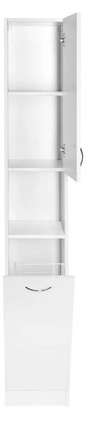 Aqualine Aqualine, dulap înalt SIMPLEX ECO cu coș 30x180x30cm, SIME310