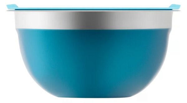 Set bol cu capac, 2 buc, 18-20cm, albastru, Minestrone