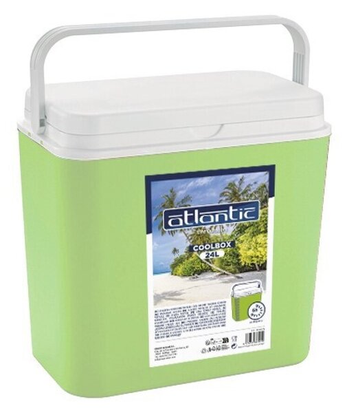 Lada frigorifica 24L, verde, Atlantic Passive