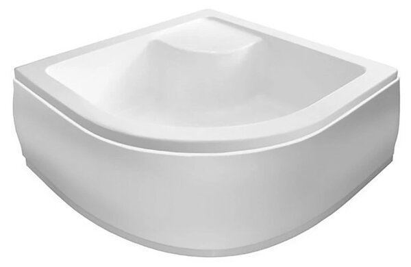 Aqualine Aqualine, Cadă de duș din acril, sfert de cerc 90x90x28cm inclusiv picioare, R550, C93