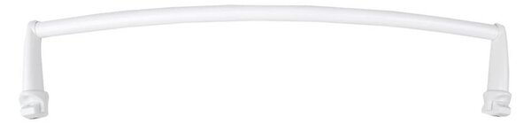 Aqualine Aqualine, Uscător de prosoape pentru elemente de încălzire 33 cm, rotund, alb, IDO-40