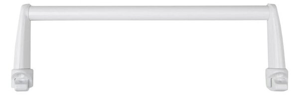 Aqualine Aqualine, Suport pentru prosoape pentru elemente de încălzire 36 cm, drept, alb, IDR-40