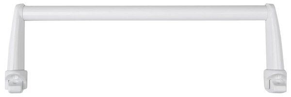 Aqualine Aqualine, Uscător de prosoape pentru elemente de încălzire 46 cm, drept, alb, IDR-50