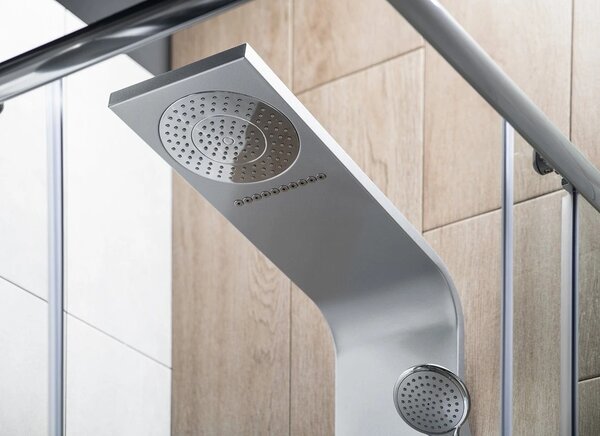 Aqualine Aqualine, panou de dus TUSA cu baterie, 1400 mm, aluminiu, SL680