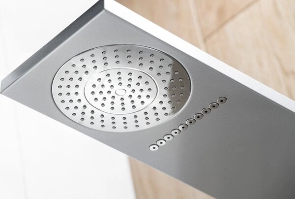 Aqualine Aqualine, panou de dus TUSA cu baterie, 1400 mm, aluminiu, SL680