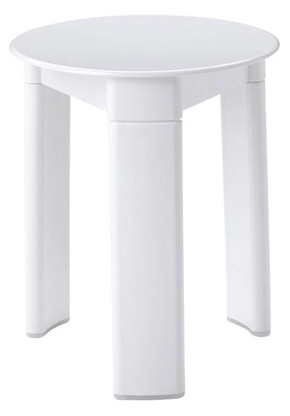 Aqualine Aqualine, scaun de baie TRIO, diametru 33x40 cm, alb, 2072