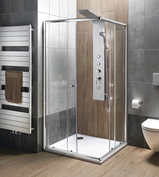 Aqualine Aqualine, panou de dus TUSA cu baterie, 1400 mm, aluminiu, SL680