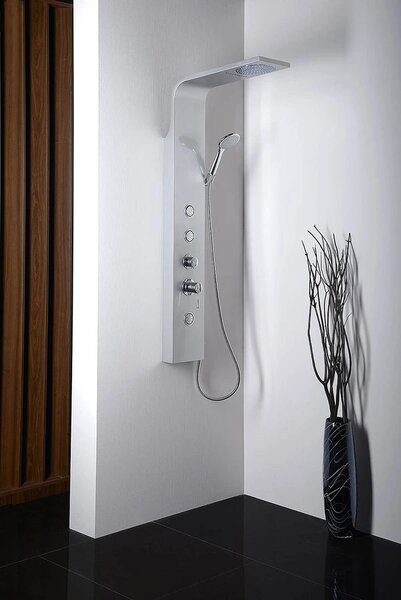 Aqualine Aqualine, panou de dus TUSA cu baterie, 1400 mm, aluminiu, SL680