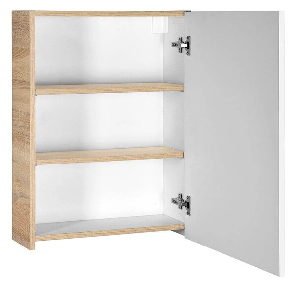 Aqualine Aqualine, galerie VEGA 50x70x18cm, stejar platinat, VG850