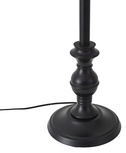 Lampă de podea cu abajur de 45 cm negru cu interior auriu - Classico