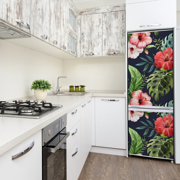 Autocolant pe frigider model Hawaii