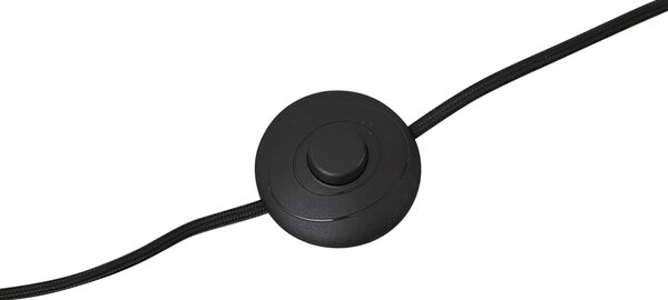 Lampă de podea cu abajur de 45 cm negru cu interior auriu - Classico