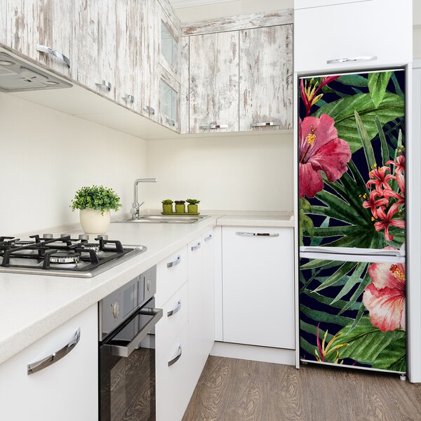 Autocolant pe frigider model Hawaii