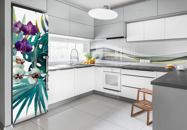 Autocolant pe frigider model Hawaii