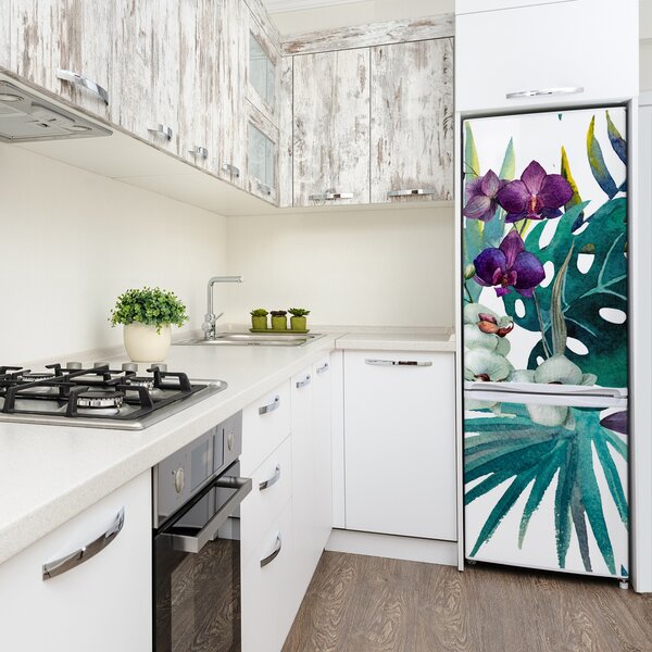 Autocolant pe frigider model Hawaii