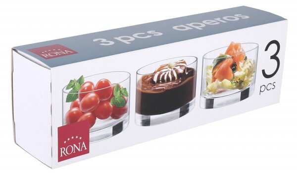 Set 3 boluri 280ml, RONA Aperos Paris
