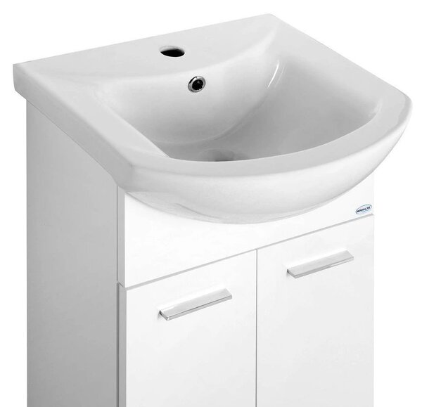 Aqualine Aqualine, dulap lavoar ZOJA 42x74x25cm, alb, 51045A