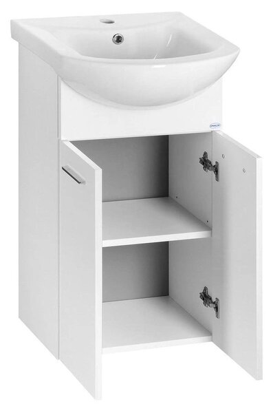 Aqualine Aqualine, dulap lavoar ZOJA 42x74x25cm, alb, 51045A