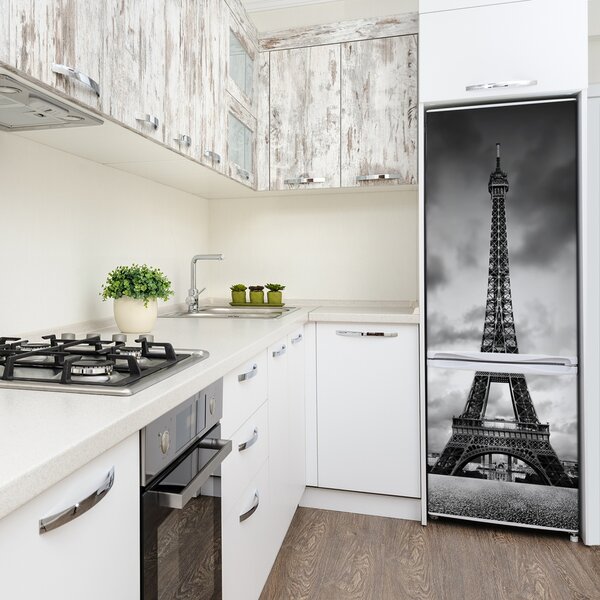 Autocolant pe frigider turnul Eiffel